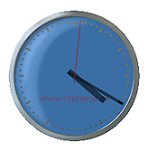 Cypheros Desktop Clock